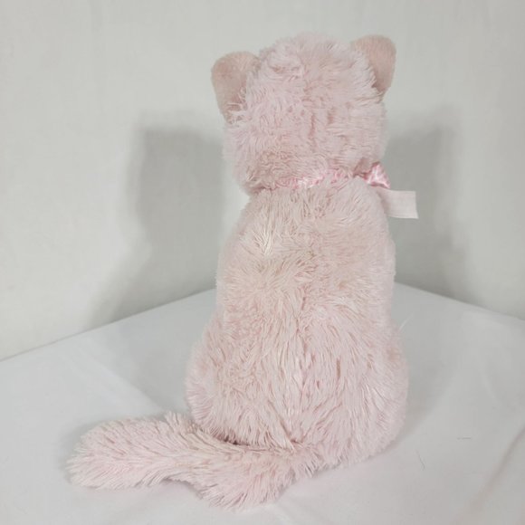 TY Duchess Pink Cat Plush Stuffed Animal Gingham Bow Without Swing Tag 9" 2009 - Picture 4 of 8